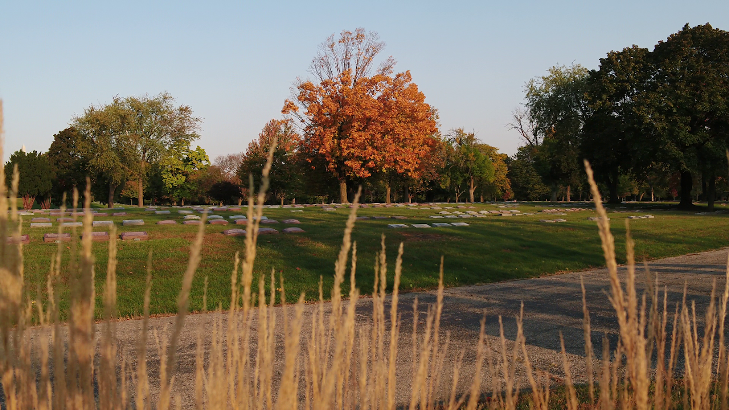 Acacia Park Cemetery & Crematory building in Norridge, Illinois