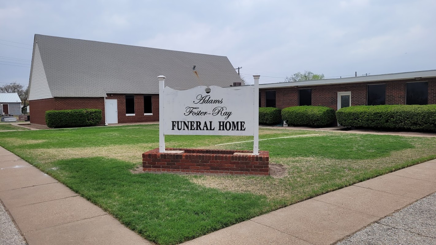 Adams-Foster-Ray Funeral Home building in Hamlin, Texas