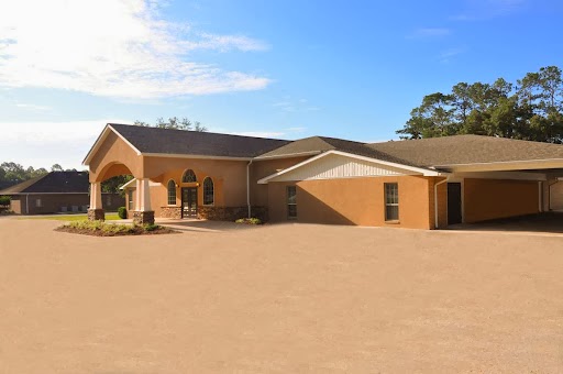 Adams Funeral Home Bristol Chapel building in Bristol, Florida