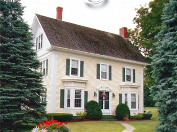 Adams-McFarlane Funeral building in Phillips, Maine