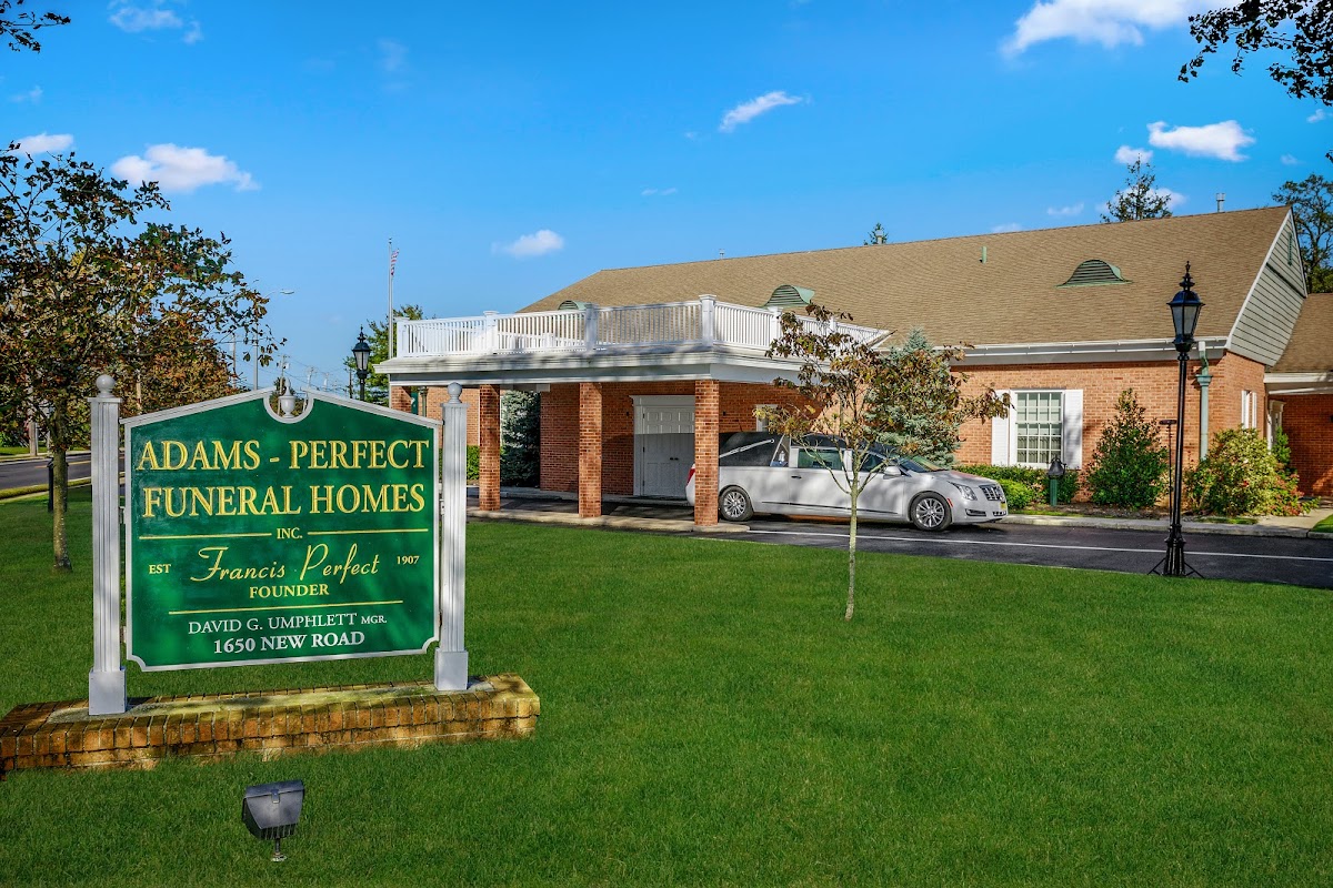 Adams-Perfect Funeral Home, Inc. building in Northfield, New Jersey
