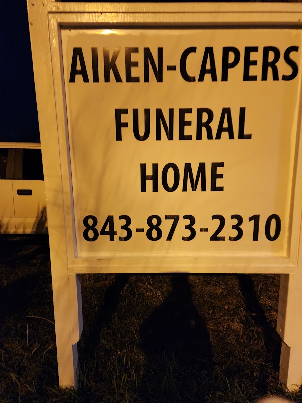 Aiken-Capers Funeral Home building in Summerville, South Carolina