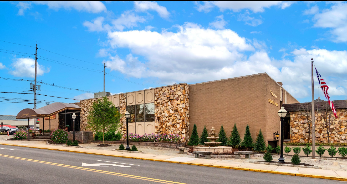 A.K. Macagna Funeral Home building in Cliffside Park, New Jersey