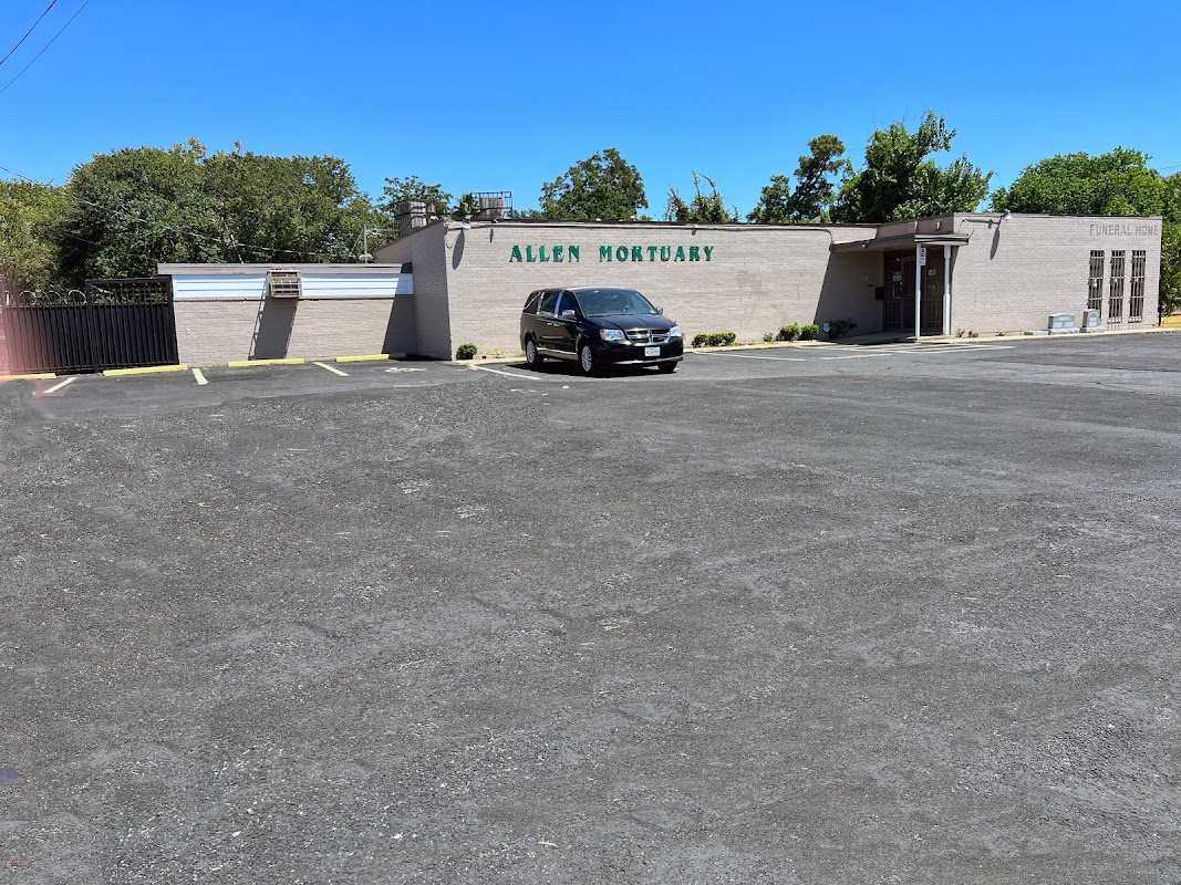 Allen Mortuary building in Houston, Texas