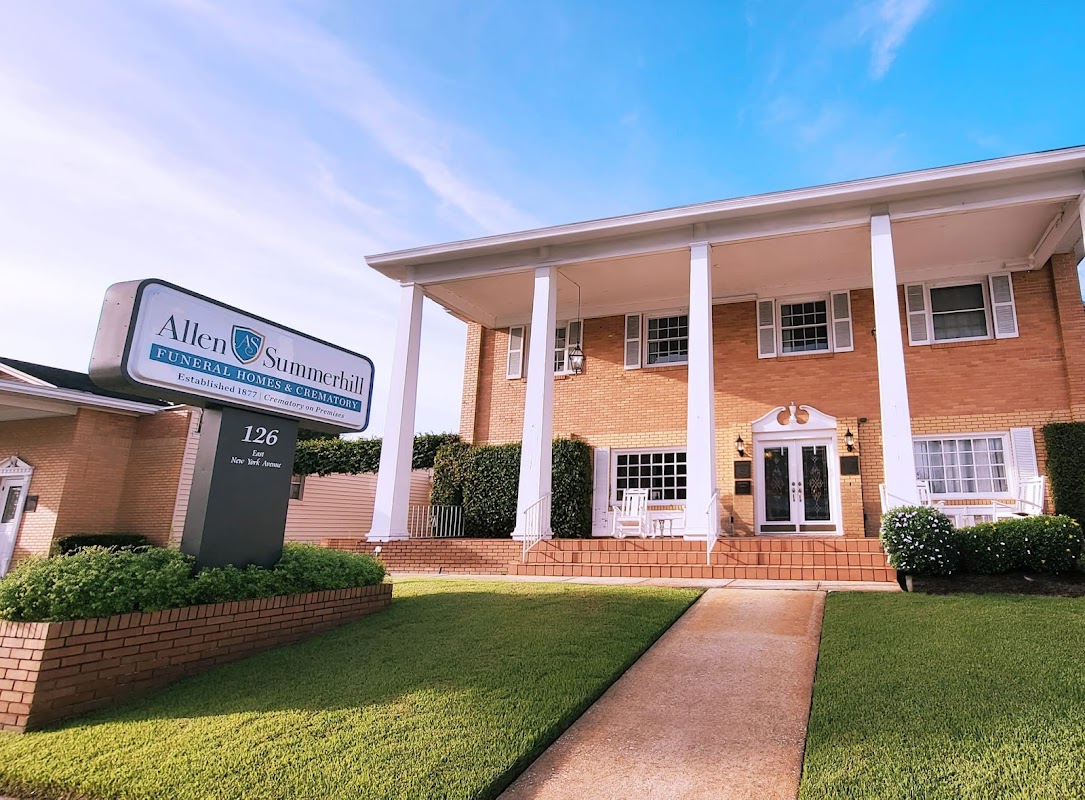 Allen-Summerhill Funeral Homes building in Deland, Florida