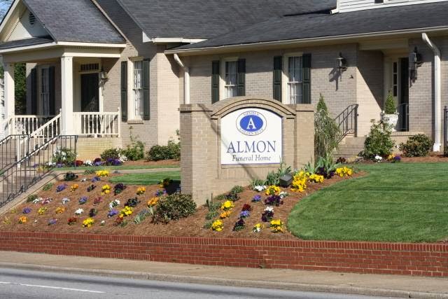 Almon Funeral Home building in Carrollton, Georgia