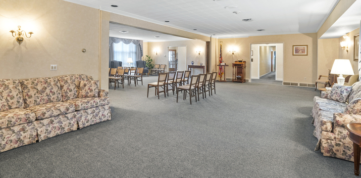 Alvah Halloran & Son Funeral Home building in Rochester, New York
