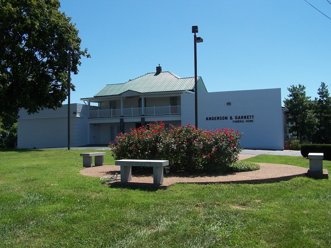 Anderson & Garrett Funeral Home building in Joelton, Tennessee