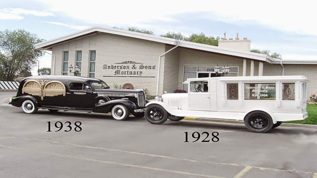 Anderson & Sons Mortuary building in American Fork, Utah