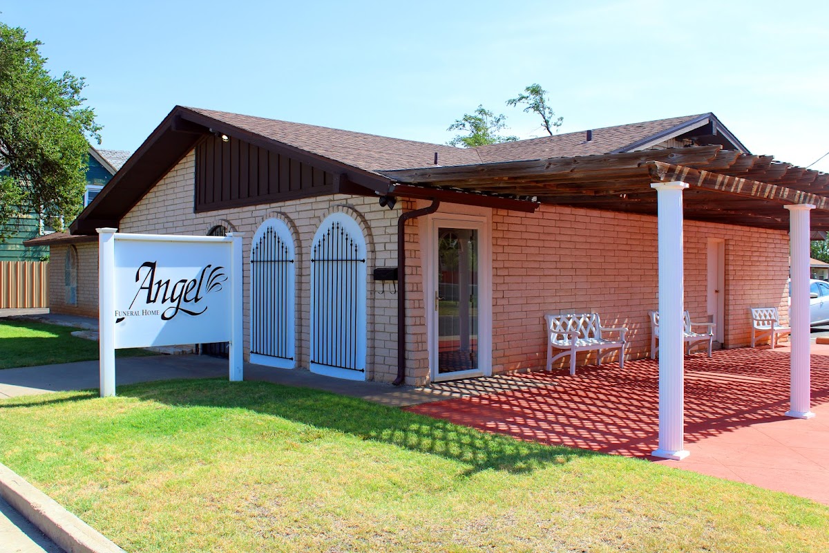 Angel Funeral Home building in Amarillo, Texas
