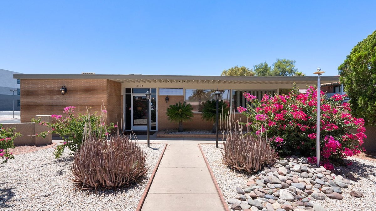 Angel Valley Funeral Home & Old Pueblo Crematory building in Tucson, Arizona