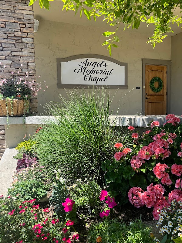 Angels Memorial Chapel building in Angels Camp, California
