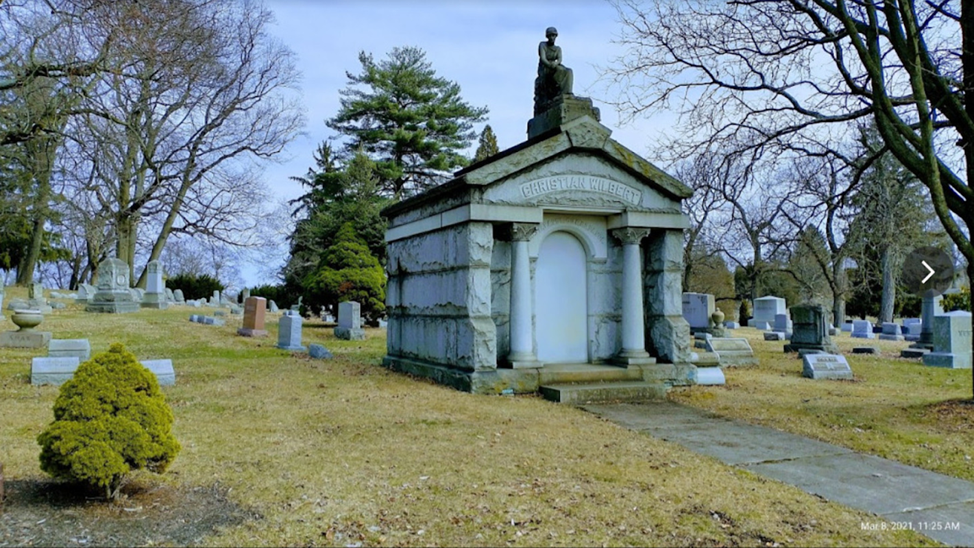Arlington Crematory building in Whitehall, Pennsylvania