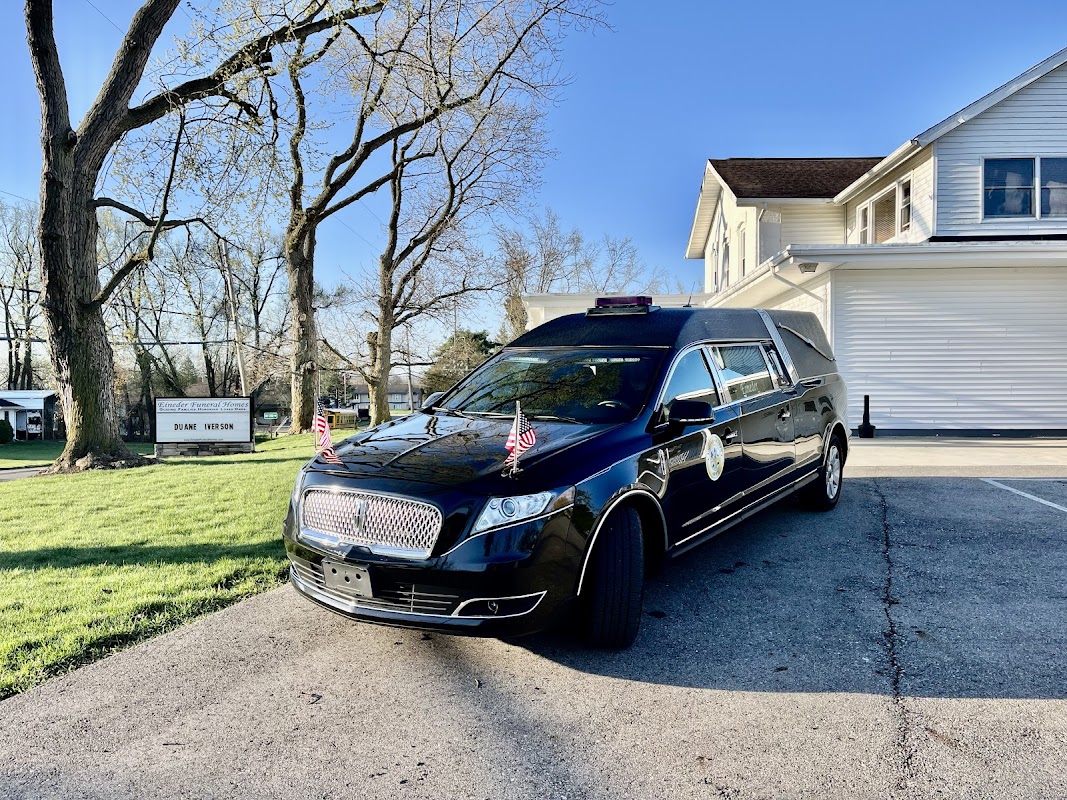 Arthur-Day Funeral Home building in Michigan Center, Michigan