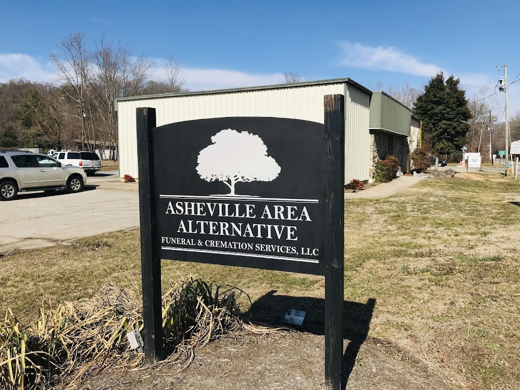 Asheville Area Alternative Funeral & Cremation Services building in Asheville, North Carolina