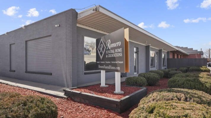 Aspen Mortuaries building in Commerce City, Colorado