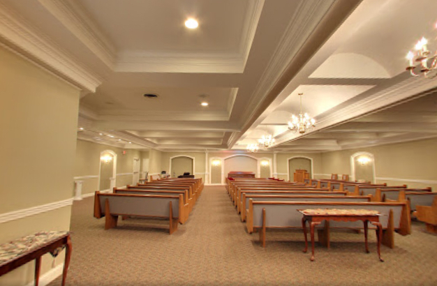 Atchley Funeral Home building in Sevierville, Tennessee
