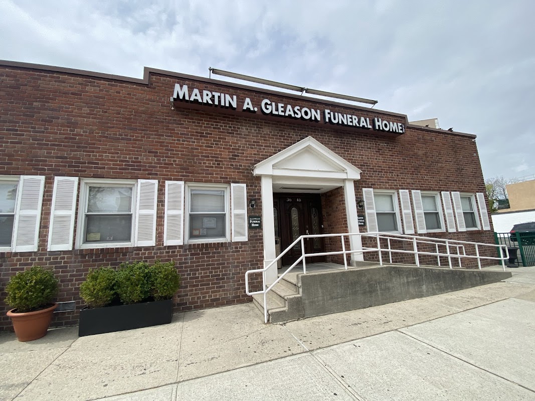 Austin F Knowles Funeral Home building in Bayside, New York