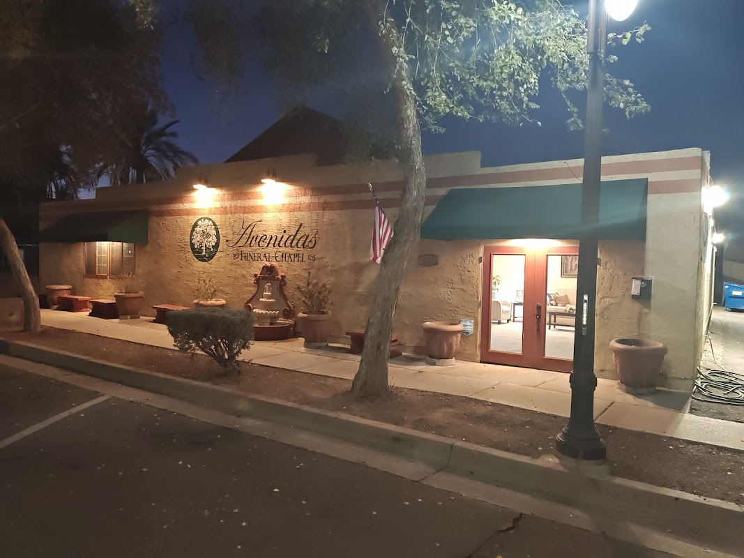 Avenidas Funeral Chapel building in Avondale, Arizona