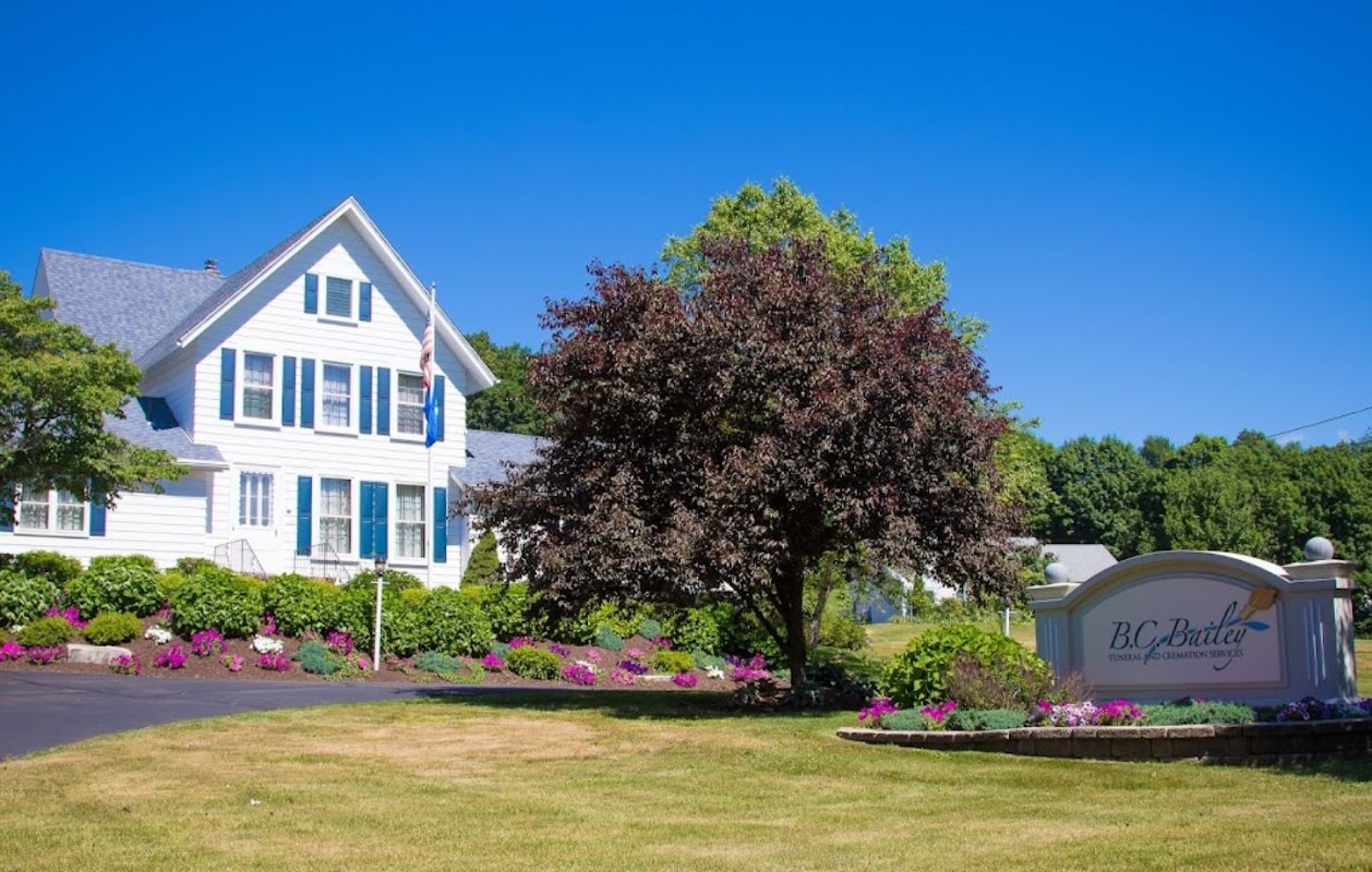 B. C. Bailey Funeral Home building in Wallingford, Connecticut