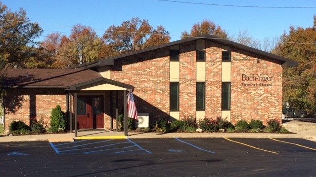 Bach-Yager Funeral Home building in Columbia, Missouri