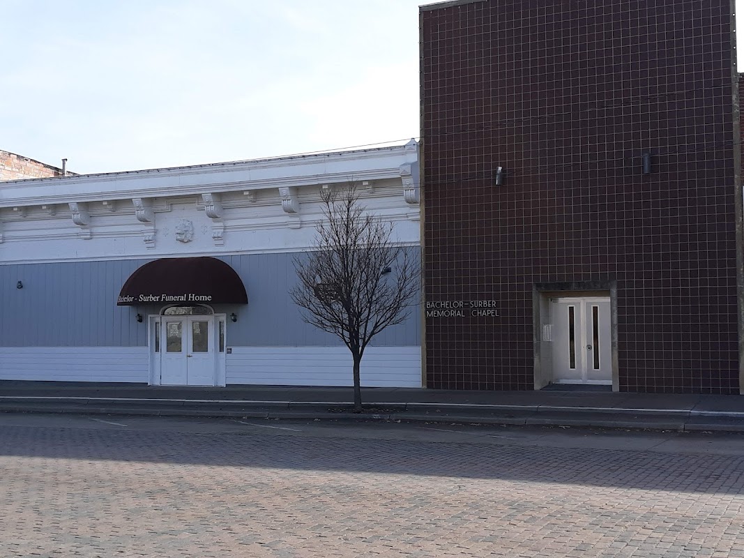 Bachelor-Faulkner-Dart-Surber Funeral Home building in Belleville, Kansas