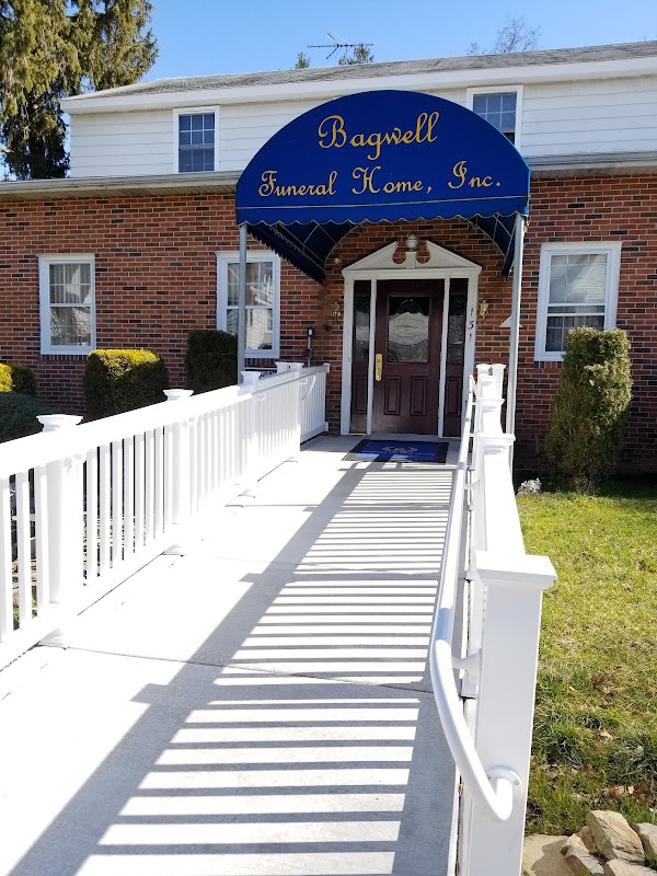 Bagwell Funeral Home building in Penns Grove, New Jersey