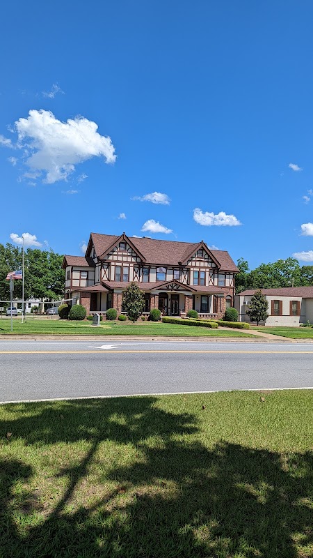 Banks Funeral Home building in Sylvester, Georgia