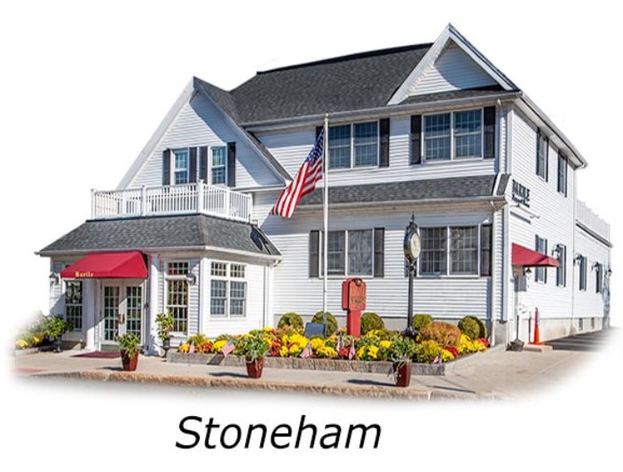 Barile Family Funeral Homes building in Stoneham, Massachusetts