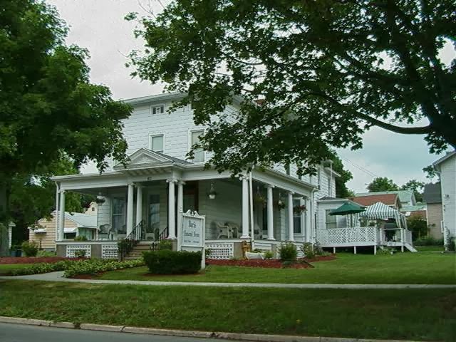 Baris Funeral Home building in Clyde, New York