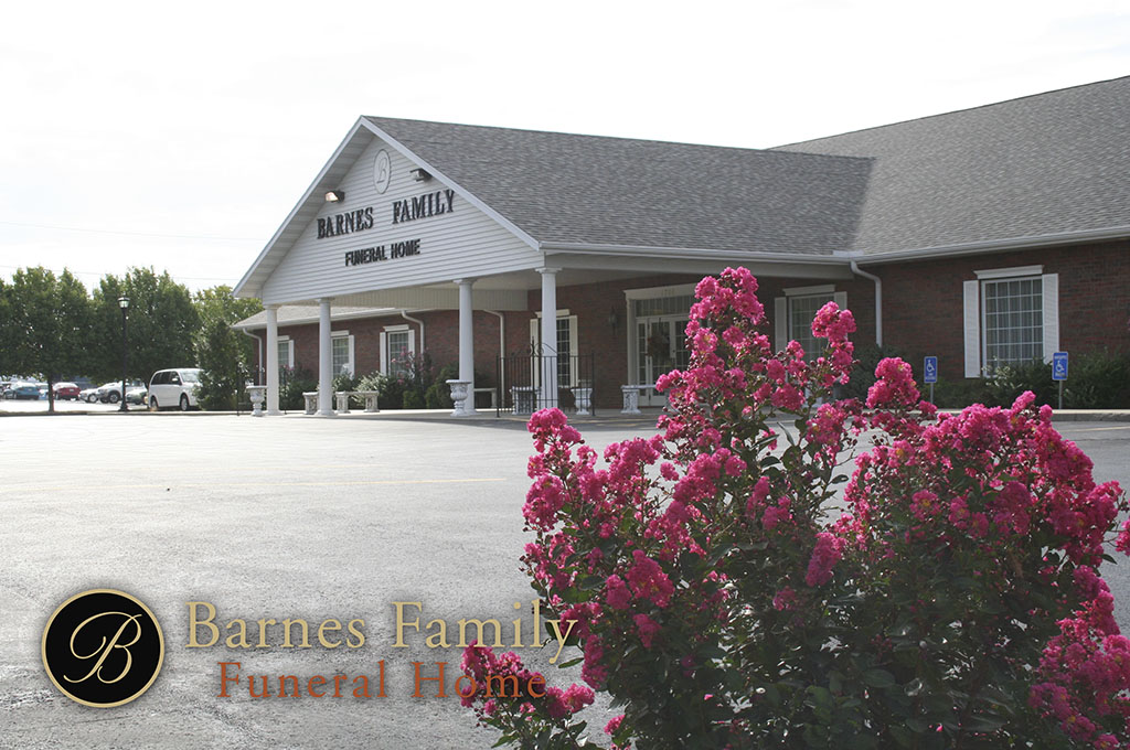 Barnes Family Funeral Home building in Ozark, Missouri