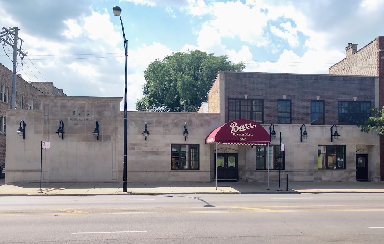 Barr Funeral Home & Cremation Services building in Chicago, Illinois