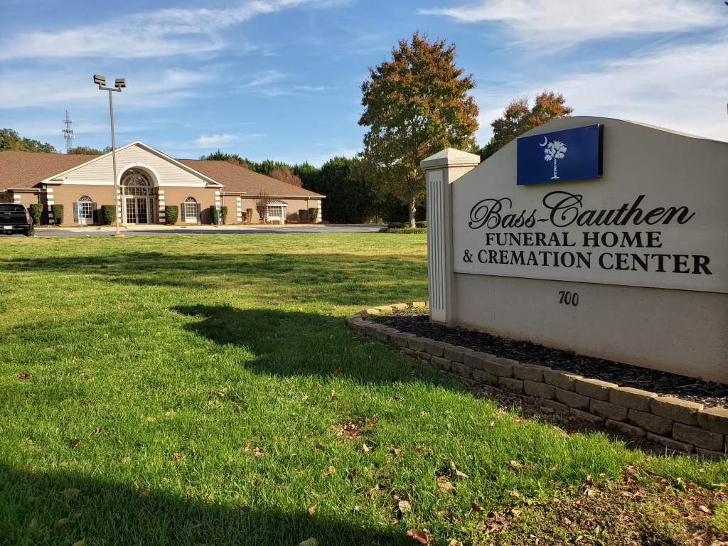 Bass-Cauthen Funeral Home building in Rock Hill, South Carolina