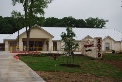 Bastrop Providence Funeral Home building in Bastrop, Texas