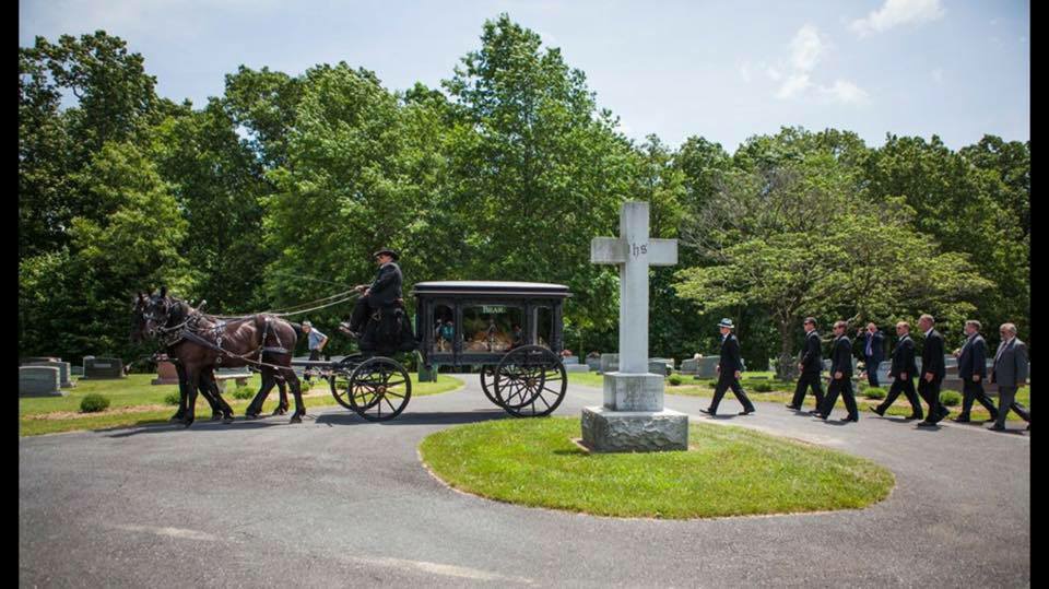 Bear Funeral Home building in Churchville, Virginia