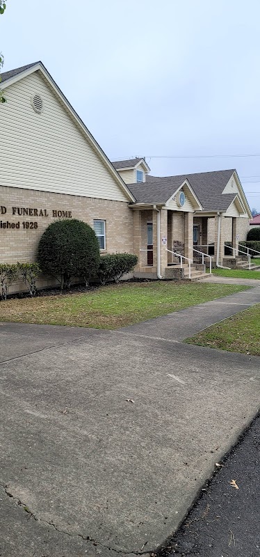 Beasley-Wood Funeral Home building in Mena, Arkansas