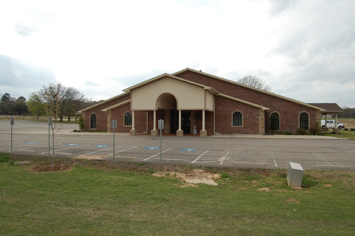 Beaty Funeral Home building in Mineola, Texas