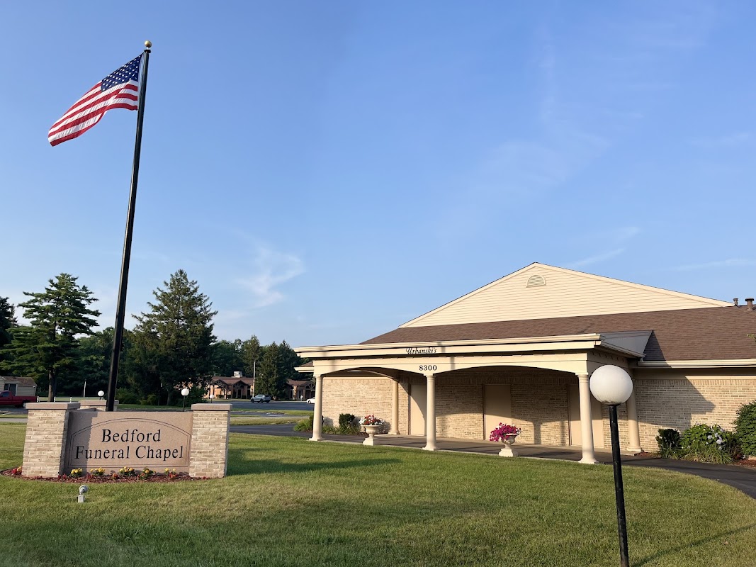 Bedford Funeral Chapel building in Temperance, Michigan
