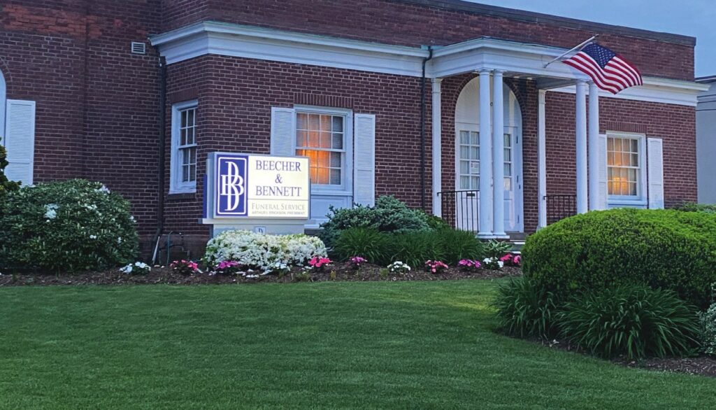 Beecher & Bennett Funeral Service building in Hamden, Connecticut