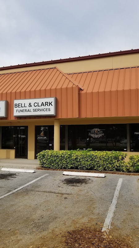 Bell And Clark Funeral Home building in West Palm Beach, Florida