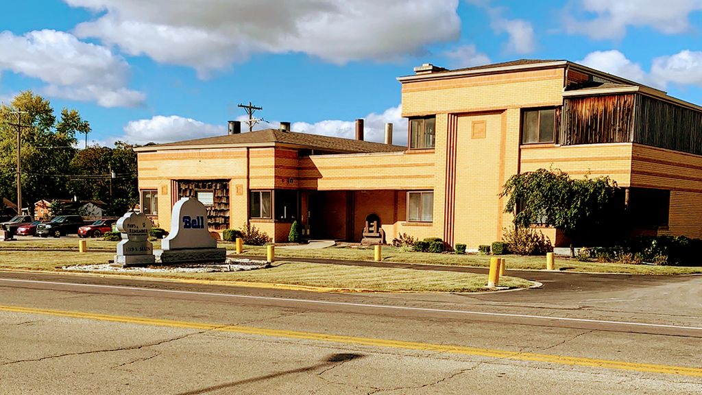 Bell Crematory Service building in Miamisburg, Ohio