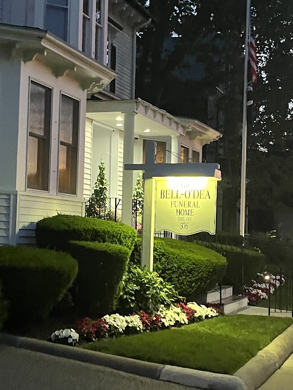 Bell-O'Dea Funeral Home building in Brookline, Massachusetts