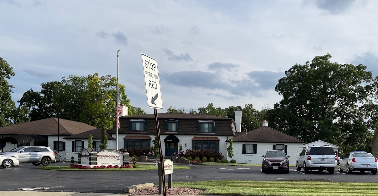 Belton-Stroup Funeral Home building in Fairborn, Ohio
