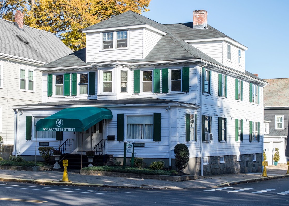 Berube & Sons Funeral Home building in Salem, Massachusetts