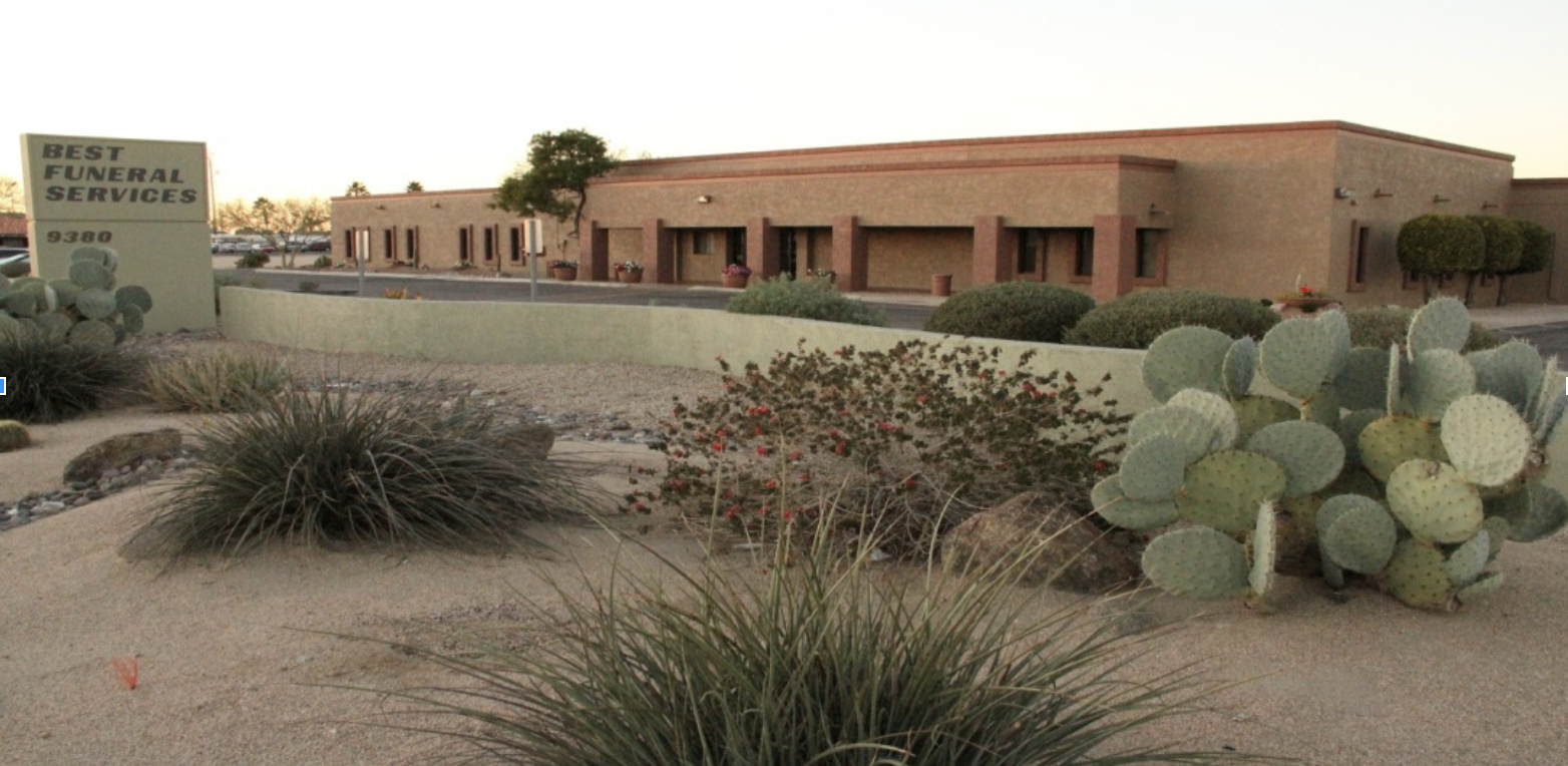 Best Funeral Services - West Valley Chapel building in Peoria, Arizona
