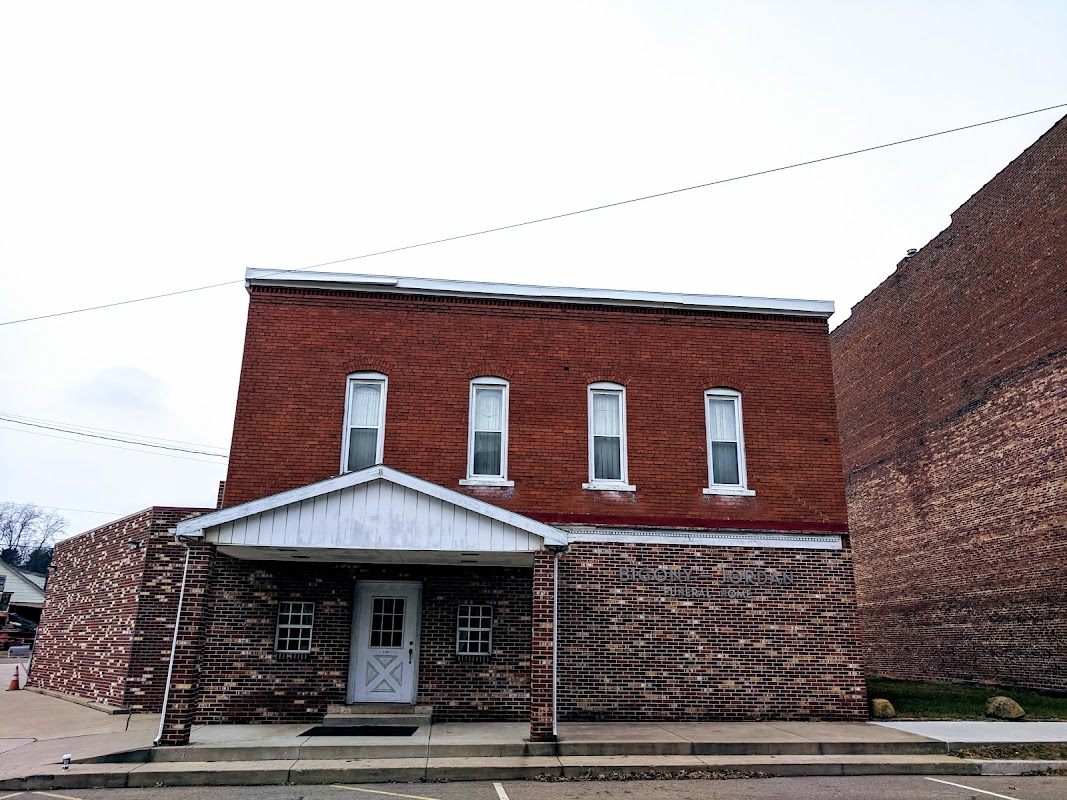 Bigony-Jordan Funeral Home building in Albany, Ohio