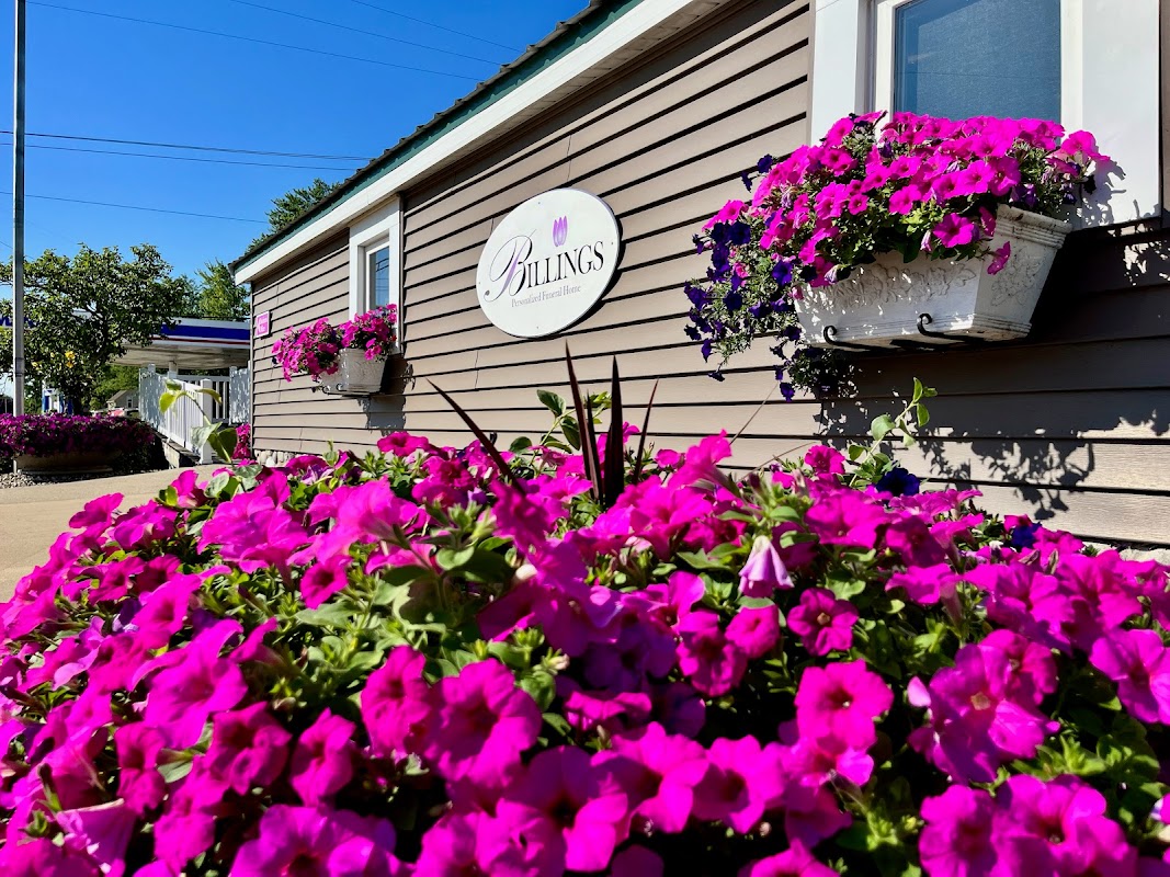 Billings Funeral Home building in Elkhart, Indiana