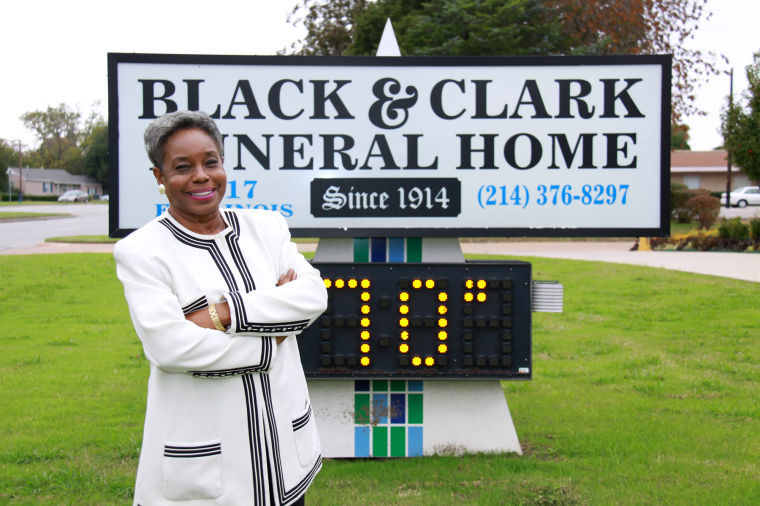 Black & Clark Funeral Home building in Dallas, Texas