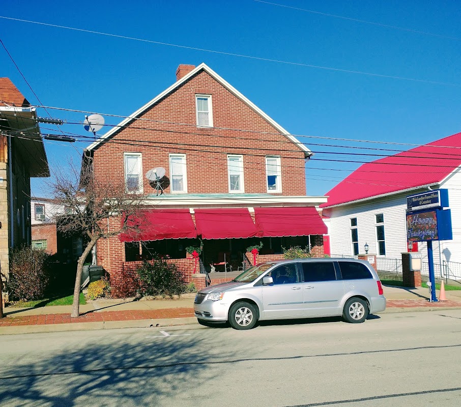 Blair-Lowther Funeral Home building in Perryopolis, Pennsylvania