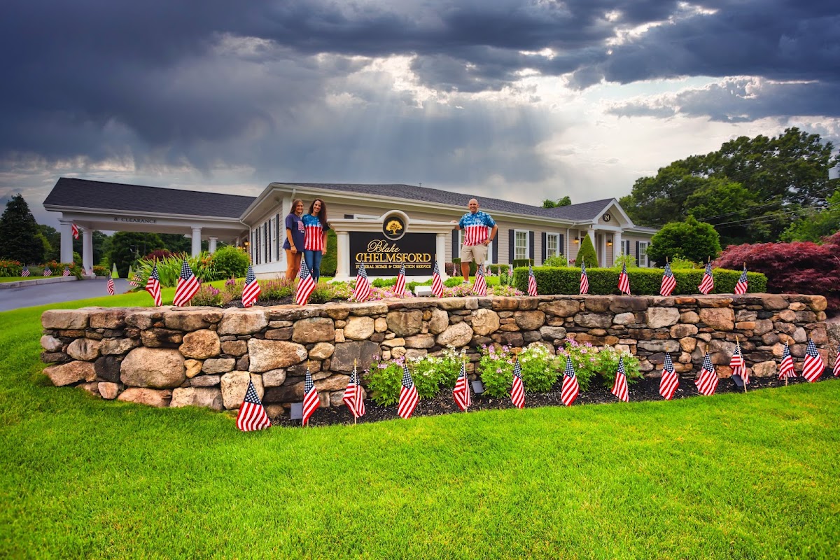 Blake Chelmsford Funeral Home building in Chelmsford, Massachusetts